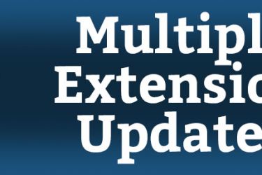 We Have Updated Multiple Extensions